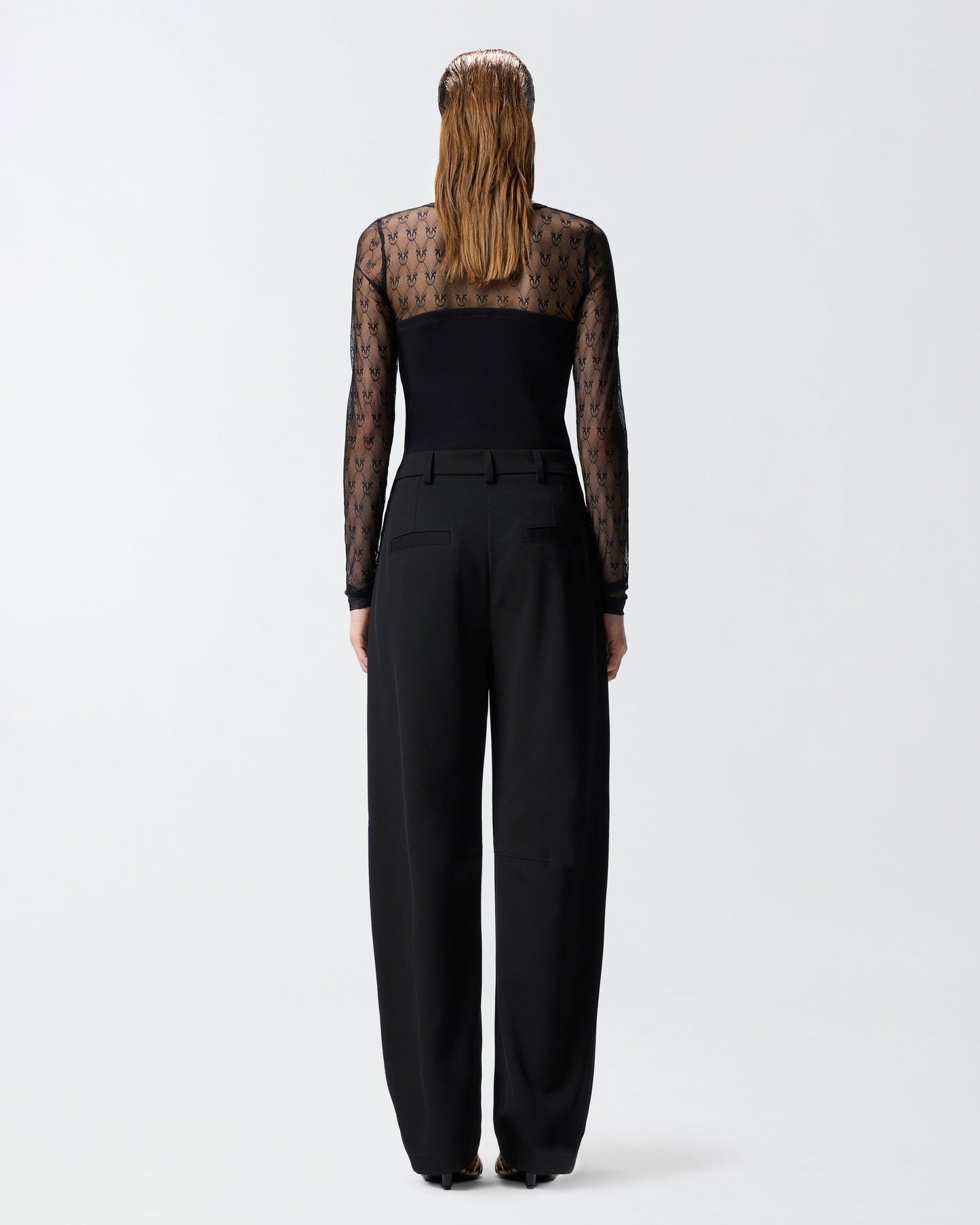 Flowing balloon trousers
