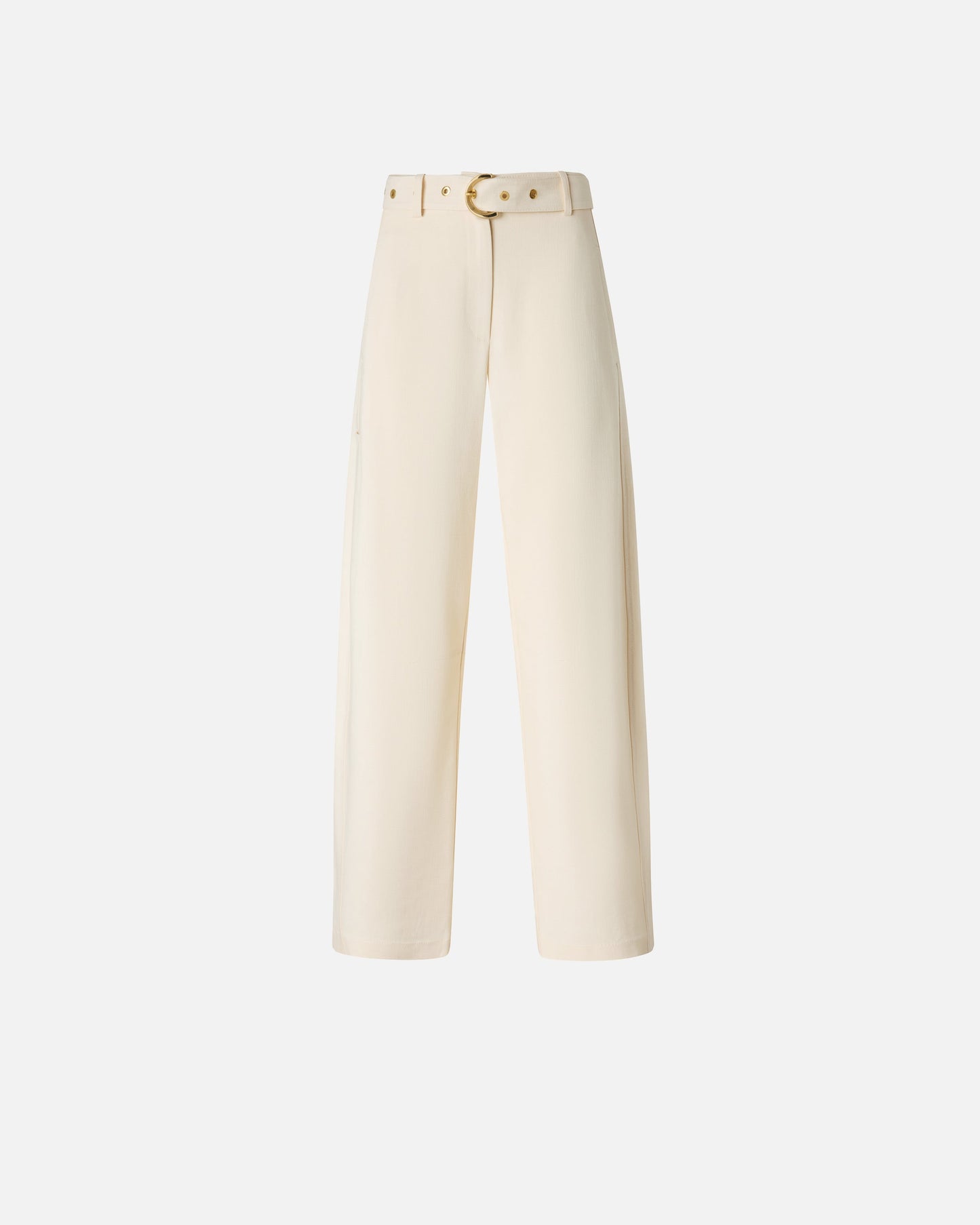Trousers with belt