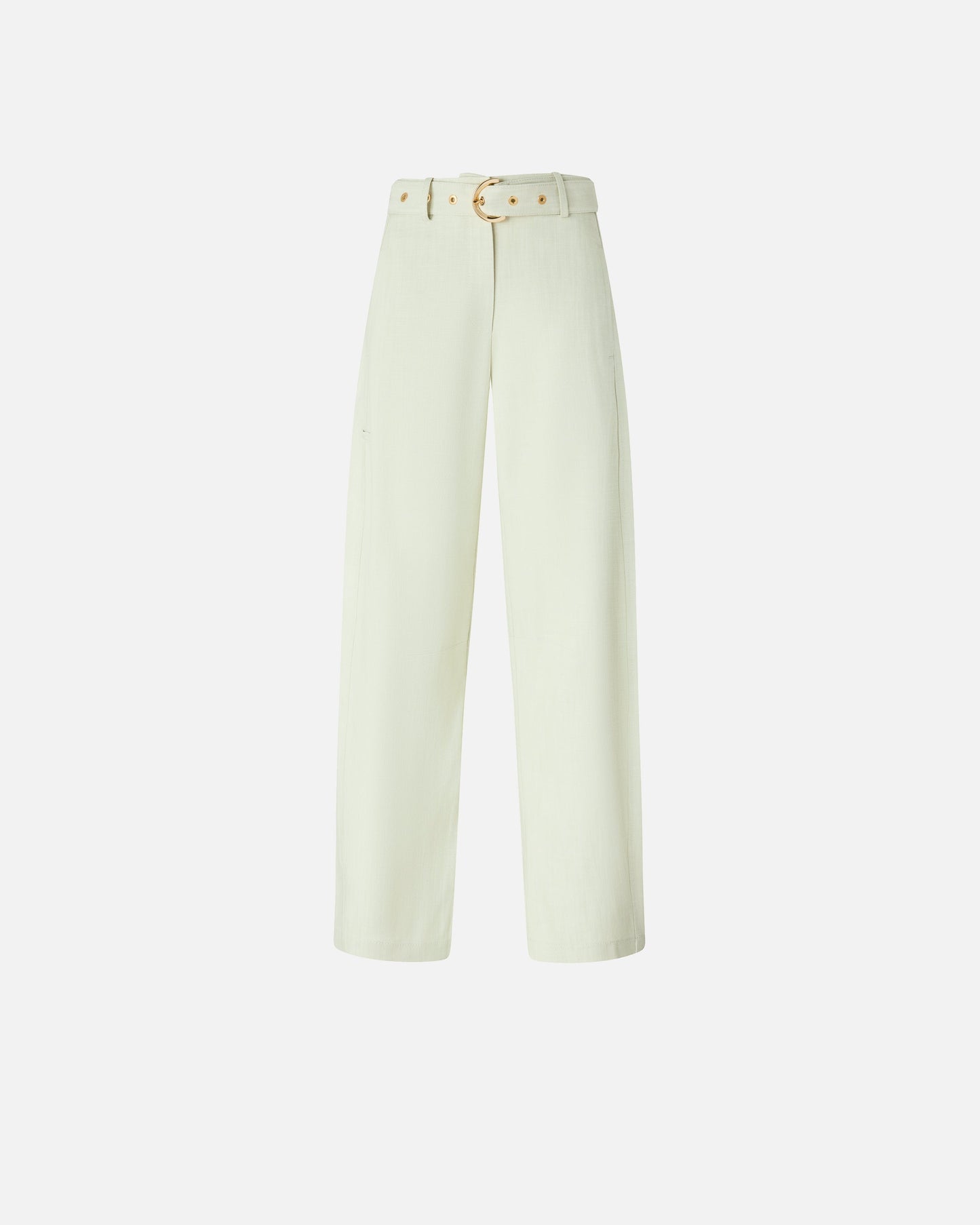 Trousers with belt