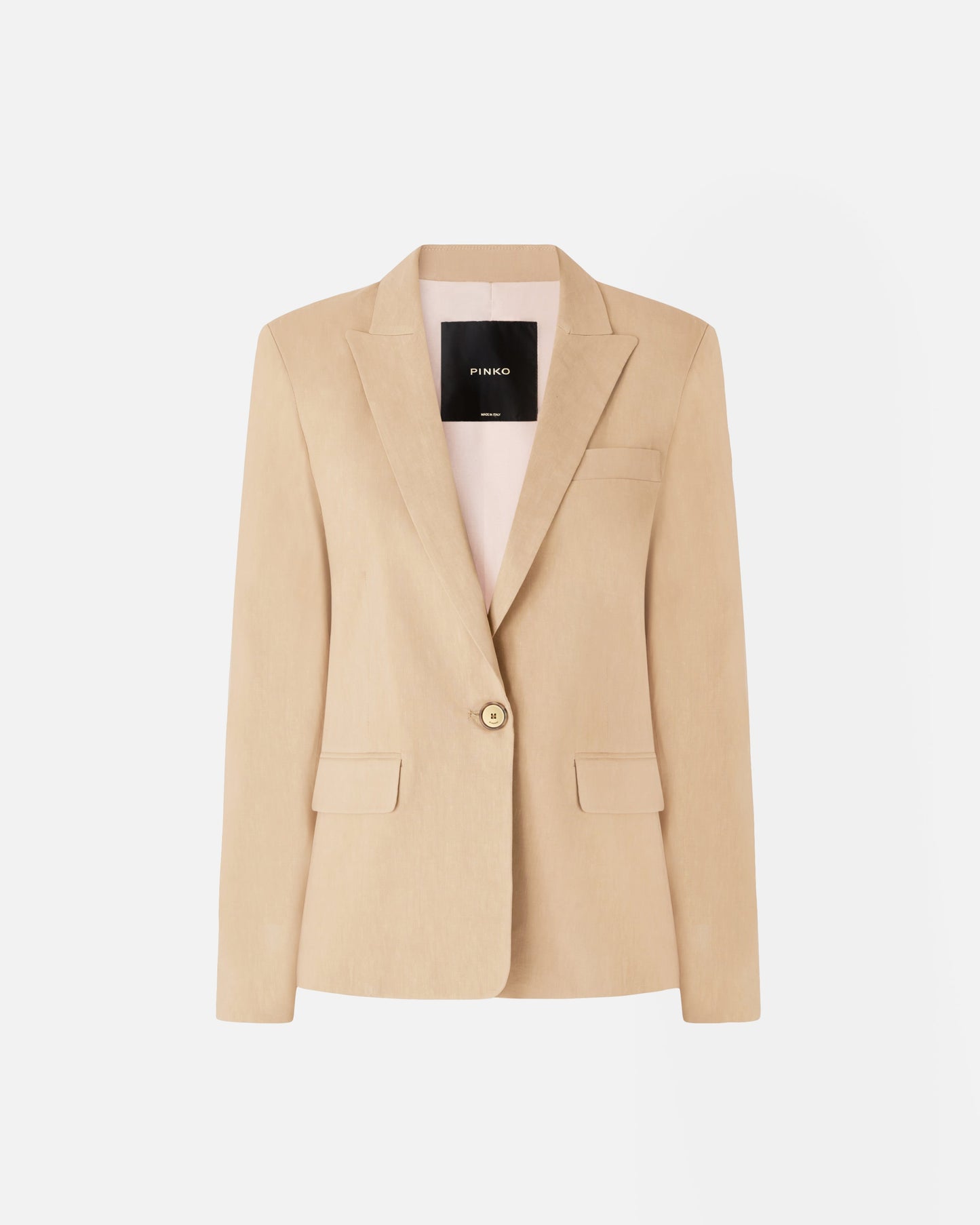 Jacket in linen blend