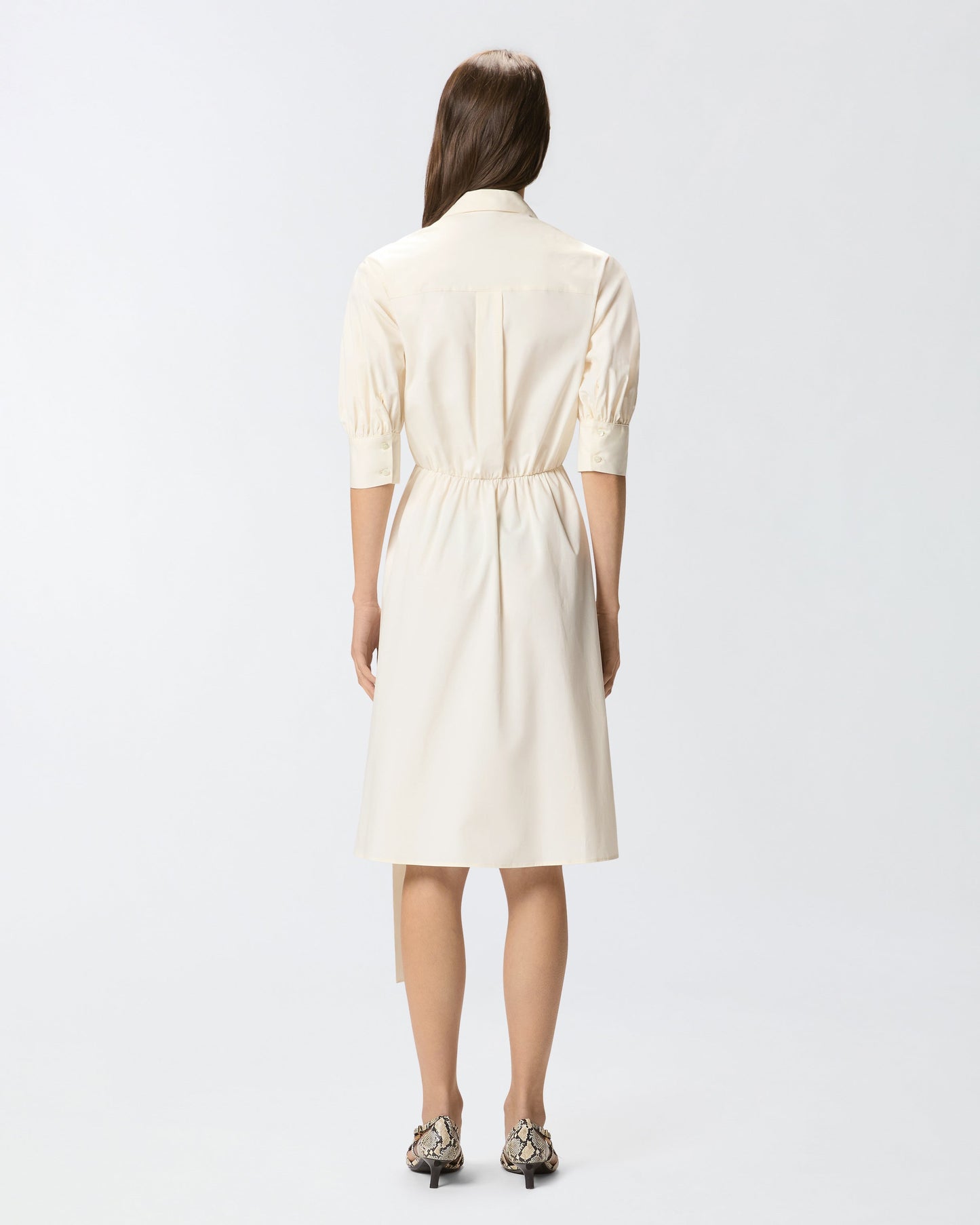 Midi wrap dress