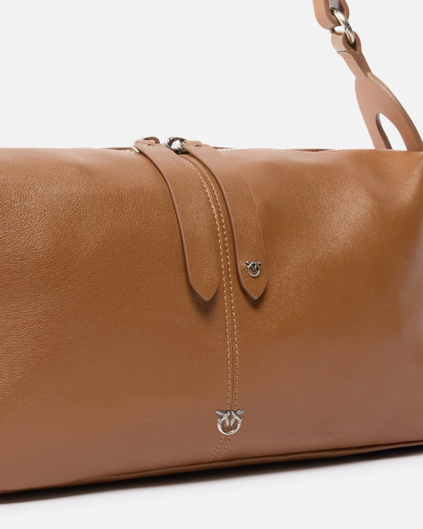 Keeper Bag medium shoulder bag in new biker leather