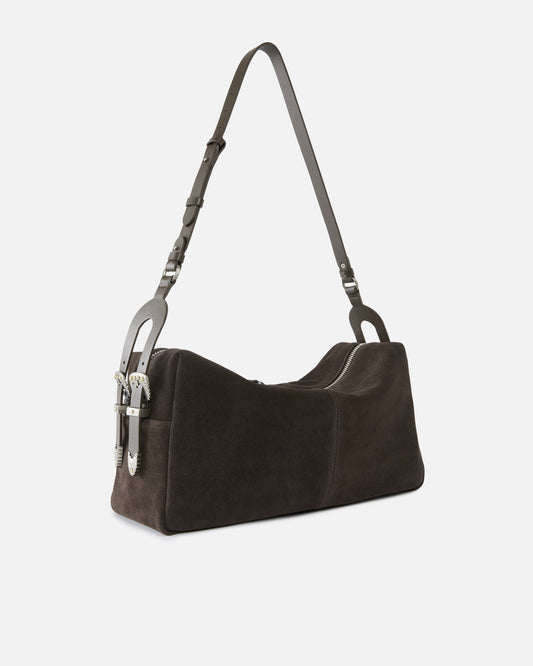 Keeper Bag large shoulder bag in suede