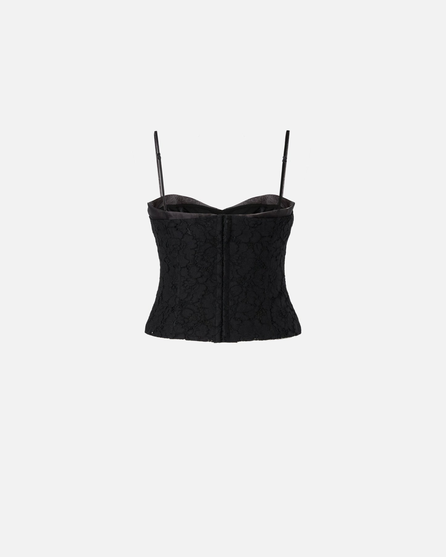 Lace bustier top