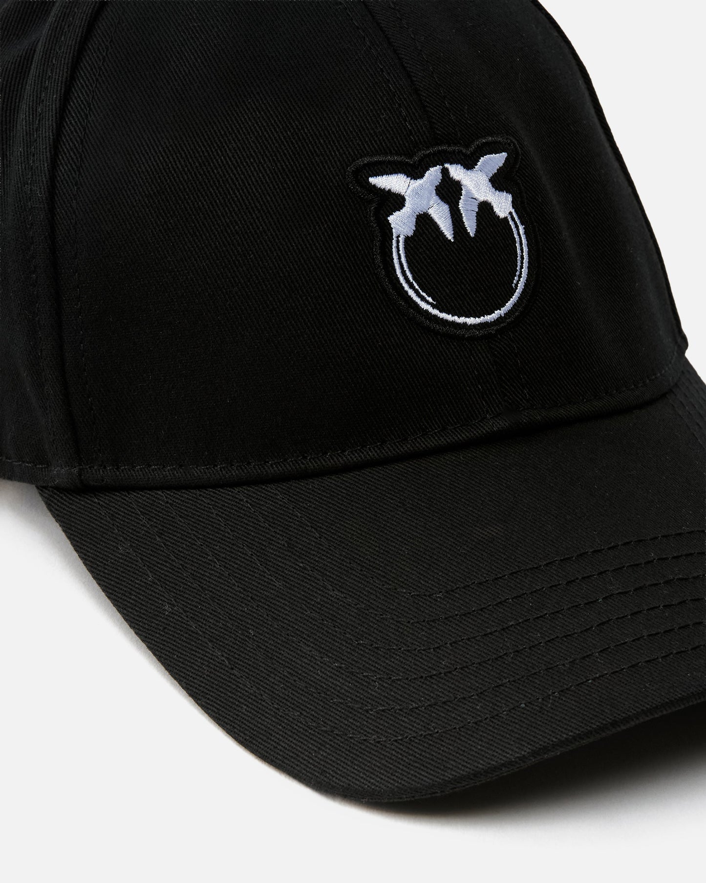 Cap with peak and Love Birds logo