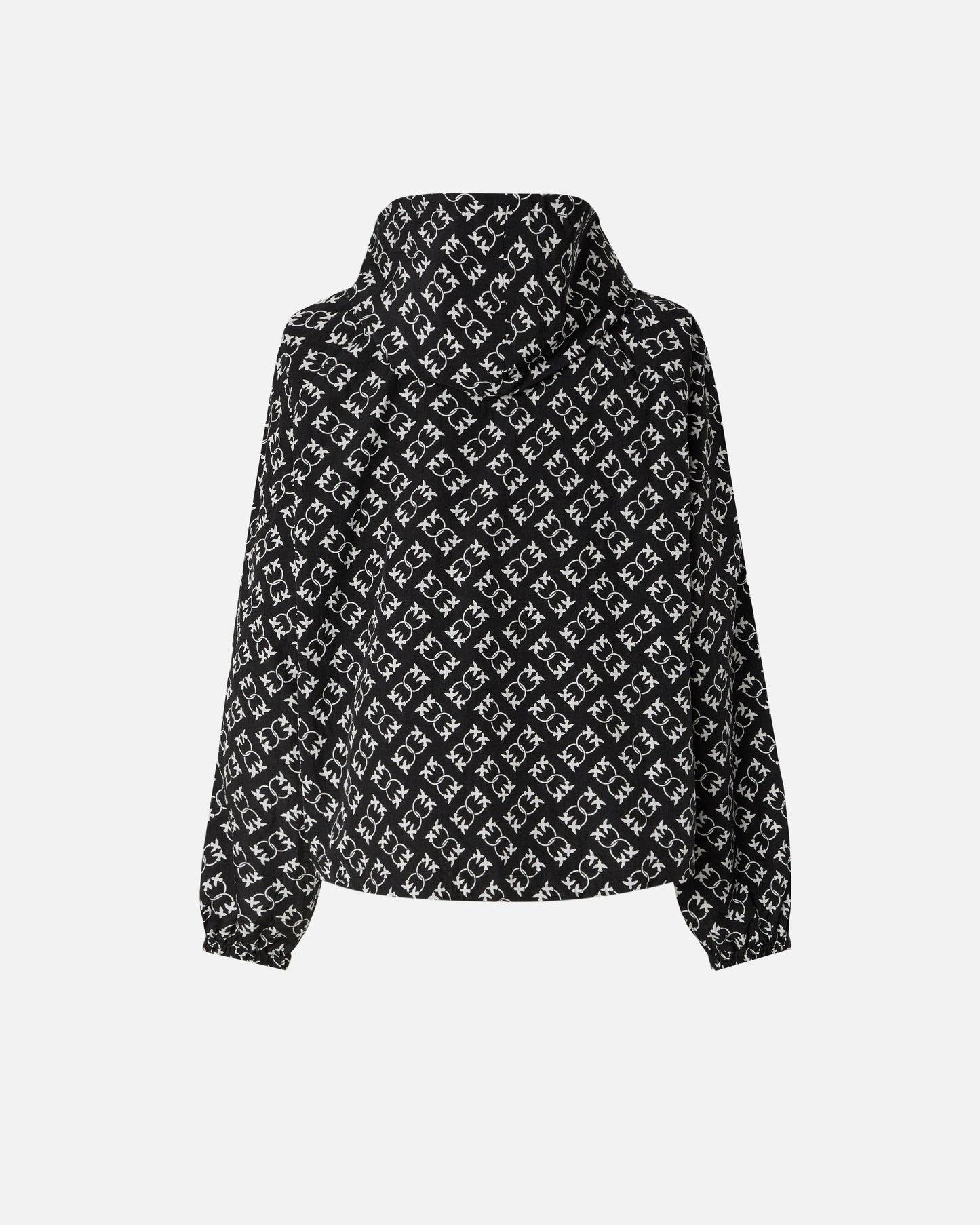 Sporty jacket with all-over Love Birds logo