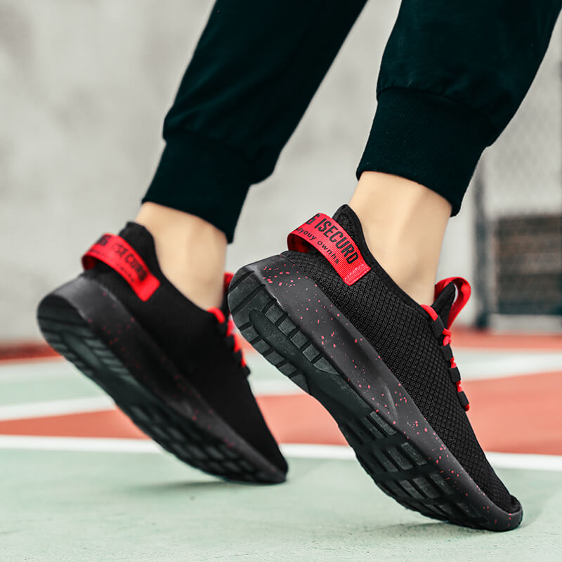 Herren Fliegende Gewebte Atmungsaktive Leichte Turnschuhe