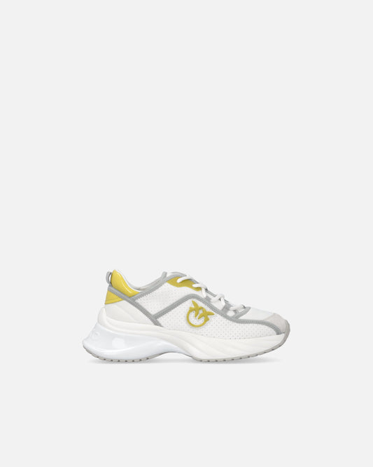Ariel perforated sneakers with bird logo