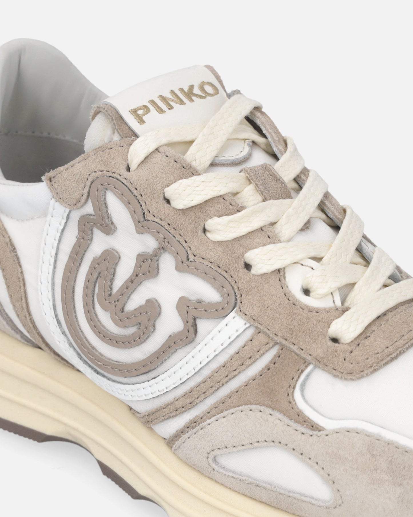 Suede sneakers with logo