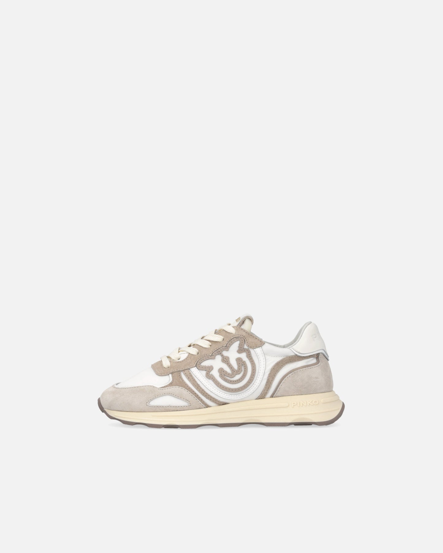 Suede sneakers with logo