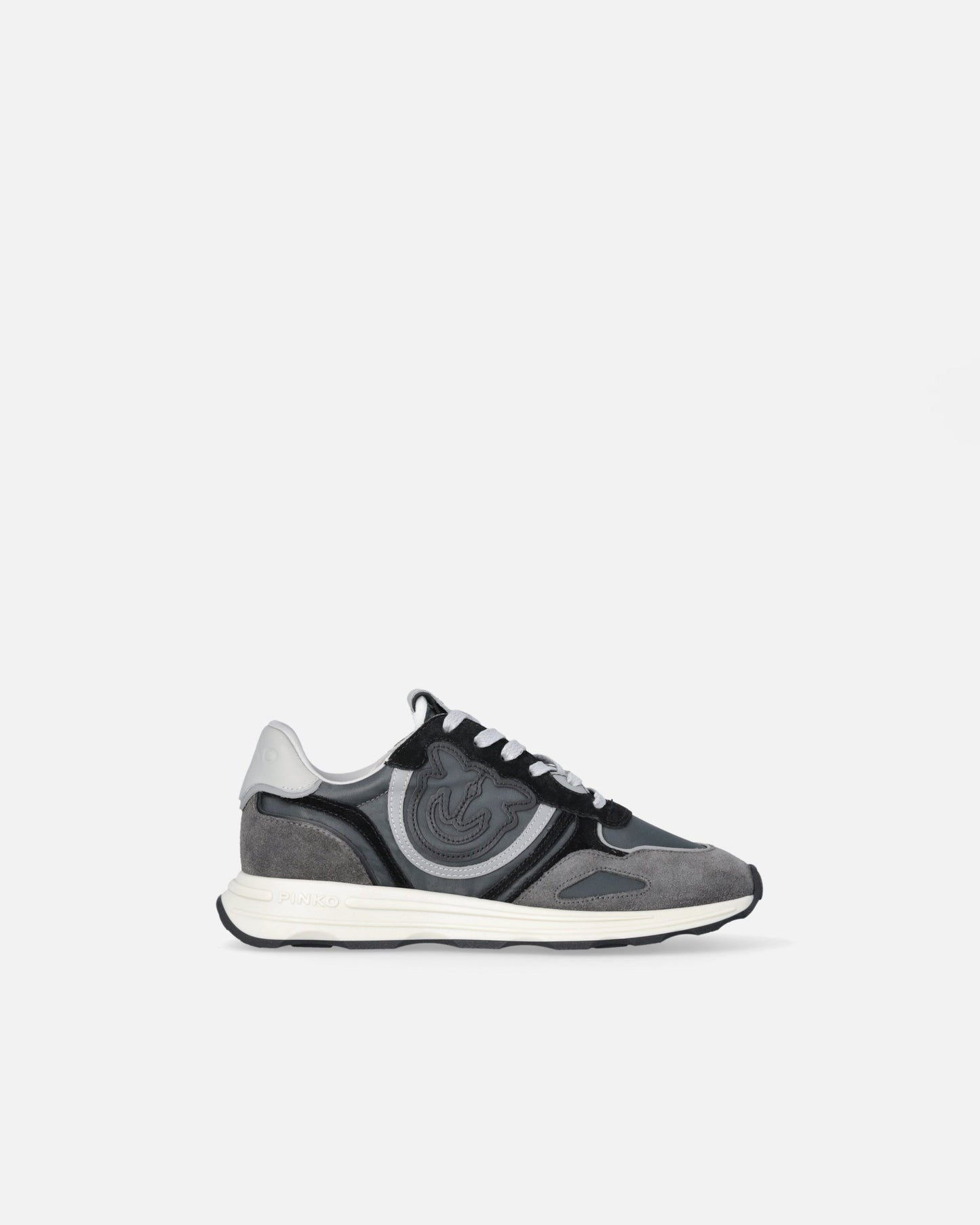 Suede sneakers with logo