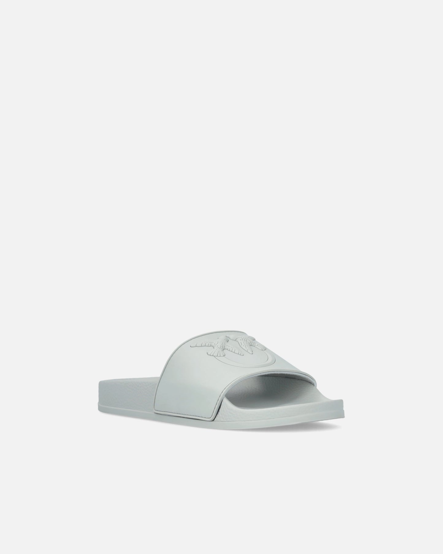 Rubber slip-on sandals with Love Birds maxi logo