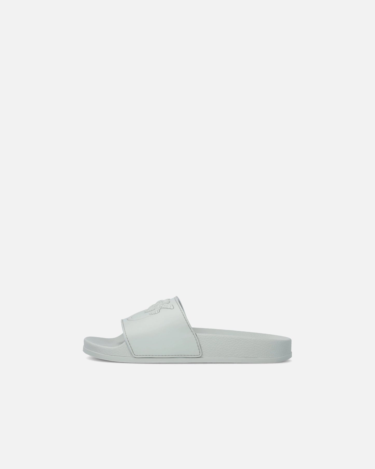 Rubber slip-on sandals with Love Birds maxi logo