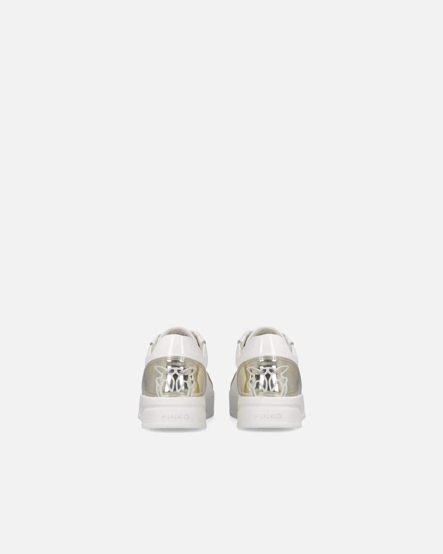 Leather sneakers with logo
