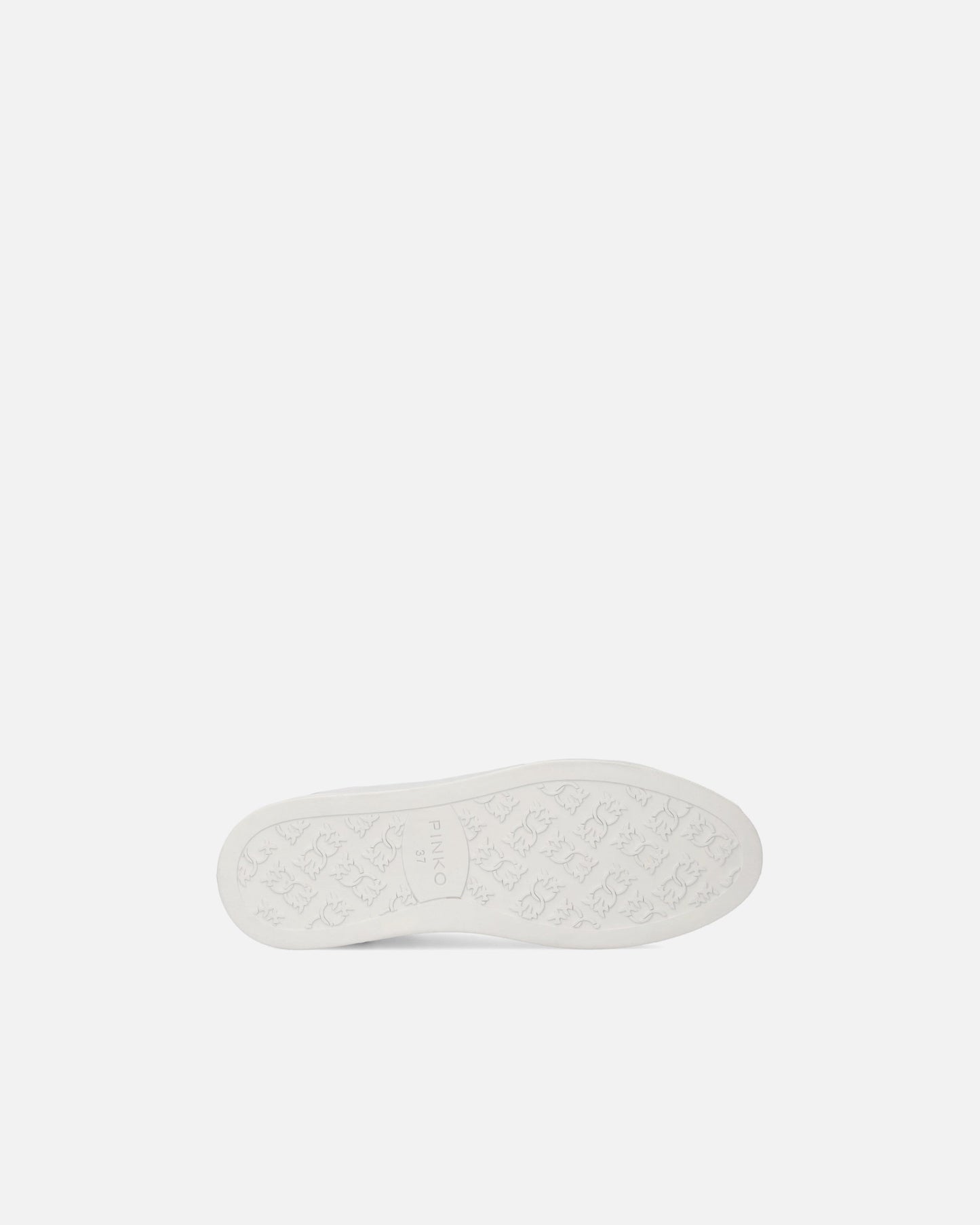 Leather sneakers with logo