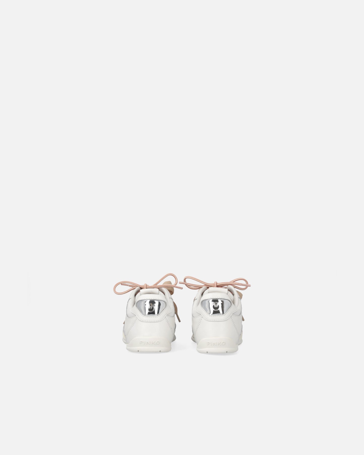 Sneakers with double laces, crystal and charms