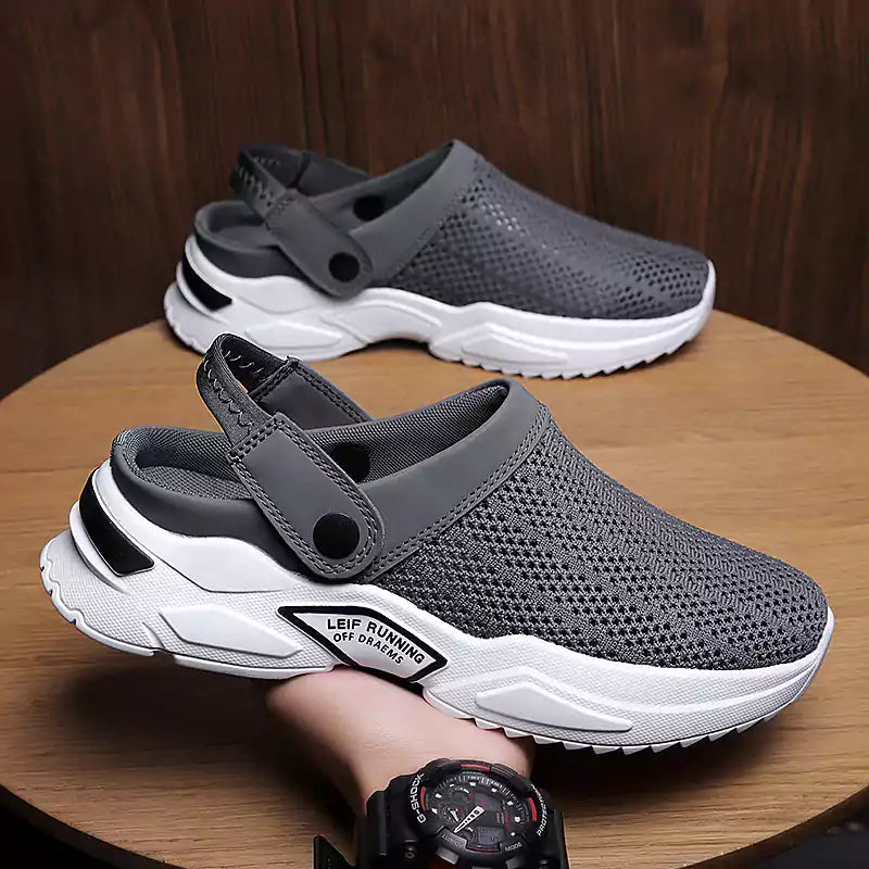 LetcloTM New Men's Orthopedic Hollow-Out Crocs / Sandals