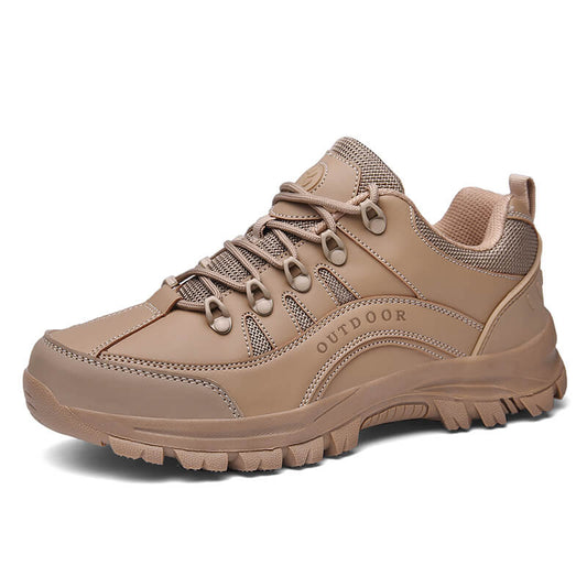 Herren Wanderhalbschuhe in Uni-Farbe