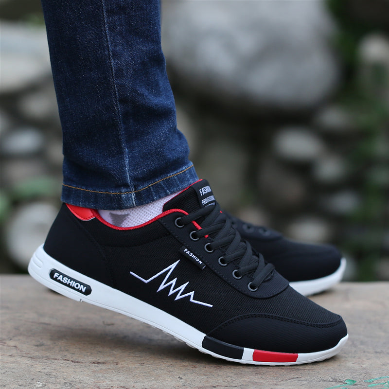 Atmungsaktive Herren Freizeit-Sportschuhe