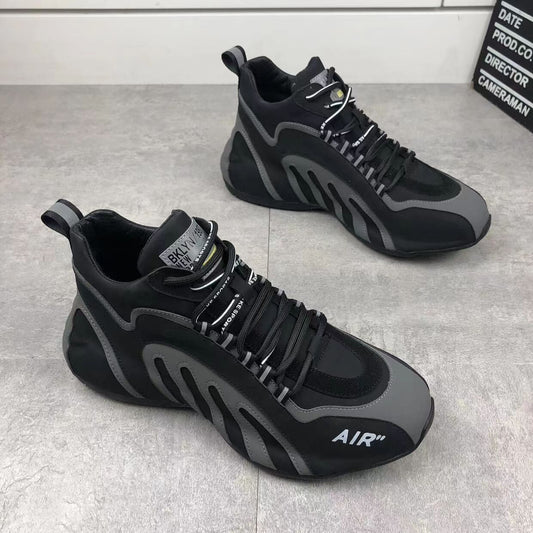 Atmungsaktive Herren-Laufschuhe mit weicher Sohle