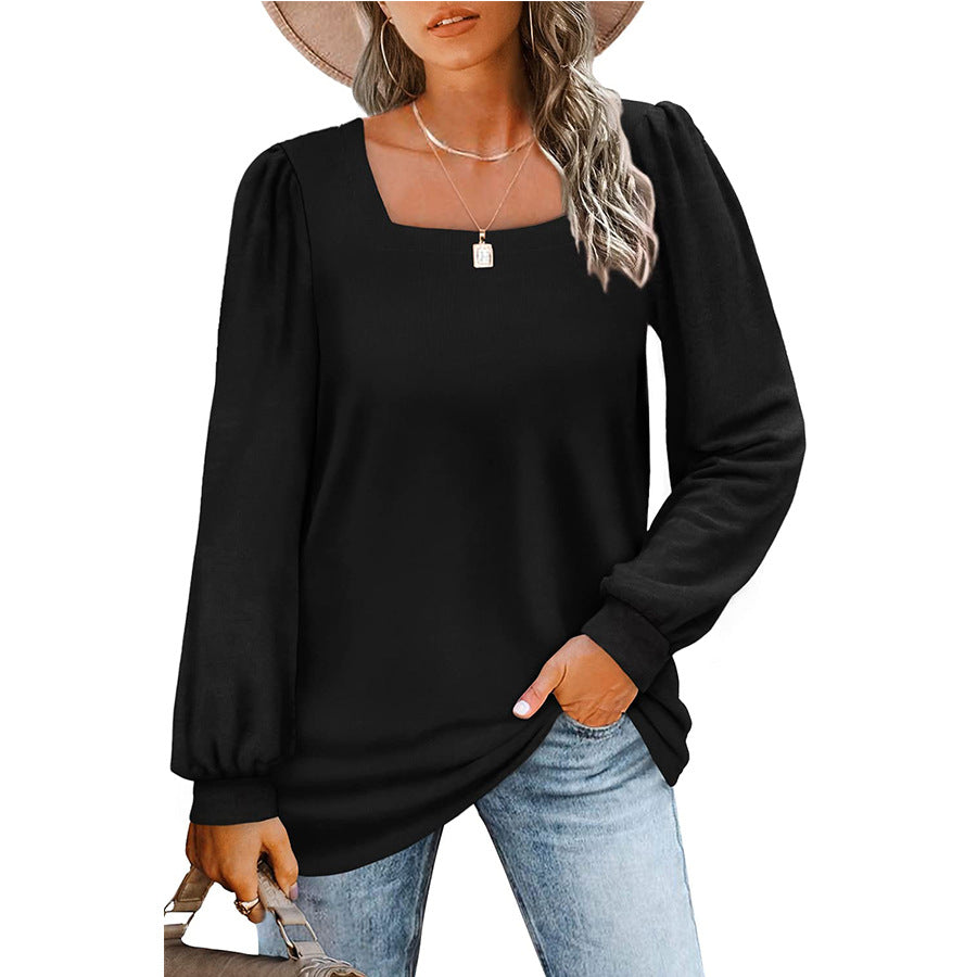 Damen Langarmshirt, locker sitzend, modisch, lässig