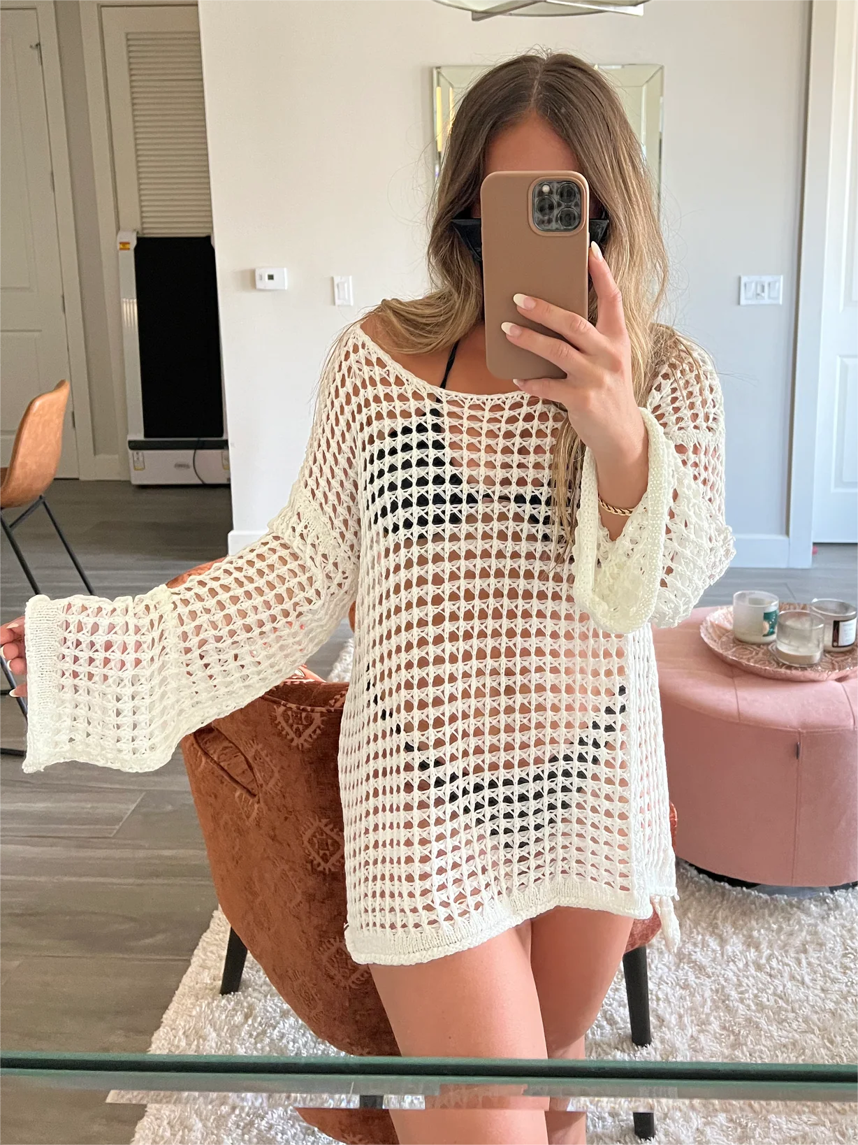 2024 Neues Häkel-Strandkleid für Damen mit Aushöhlungen (2 kaufen, kostenloser Versand)