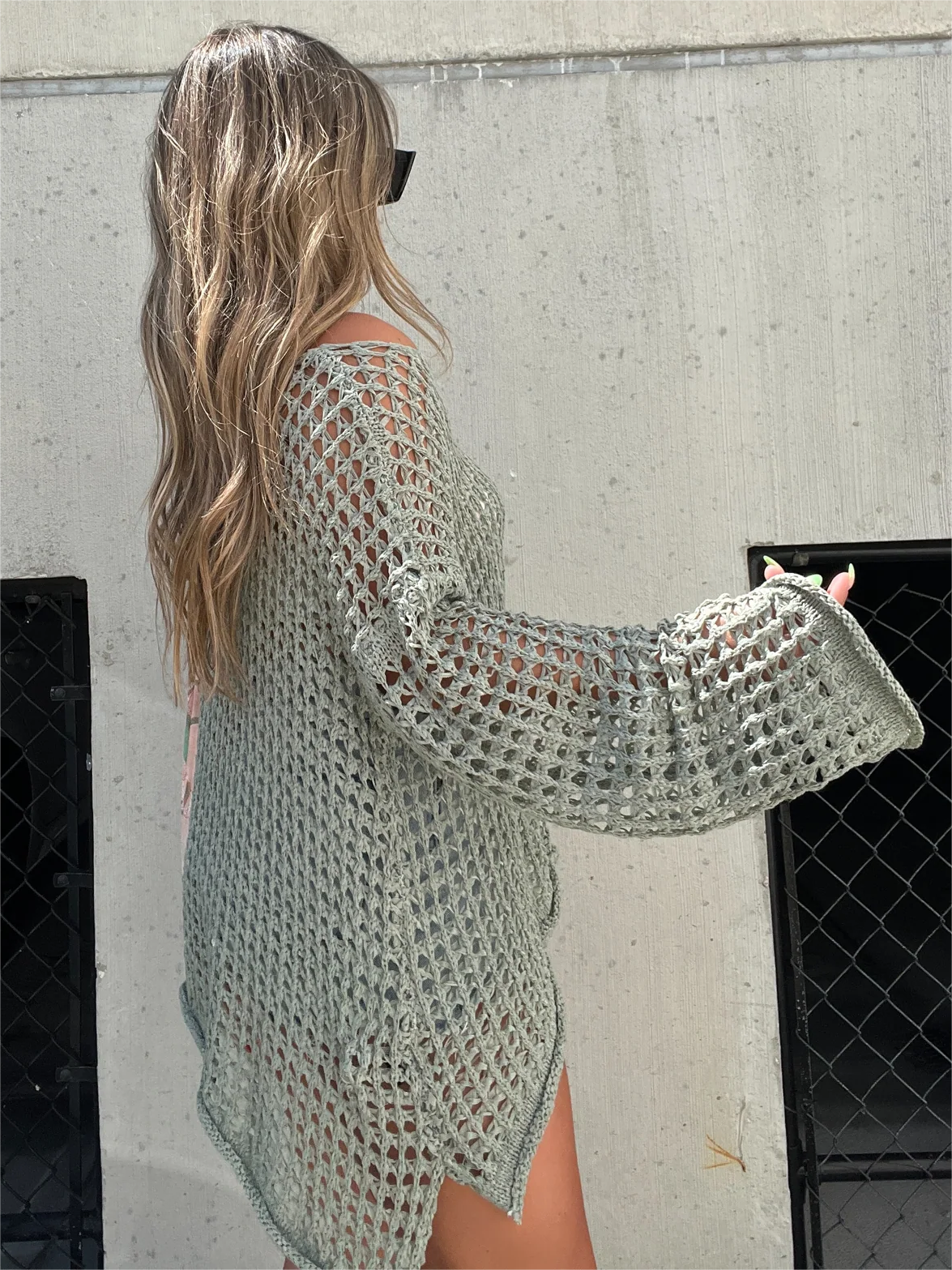 2024 Neues Häkel-Strandkleid für Damen mit Aushöhlungen (2 kaufen, kostenloser Versand)